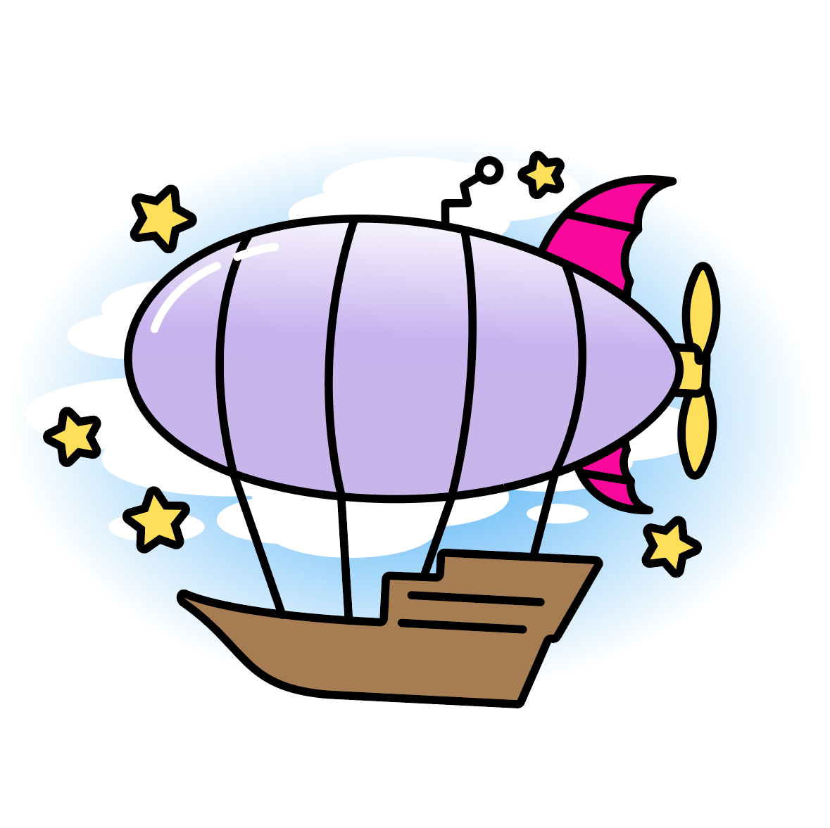 DVC Dreamfinder airship, on its way to the best deals